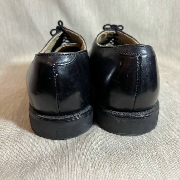 BOULET Sz 9.5 Lace Up Vibram Sole Brogues Oxford Leather Military Academia Shoes - Picture 7 of 12